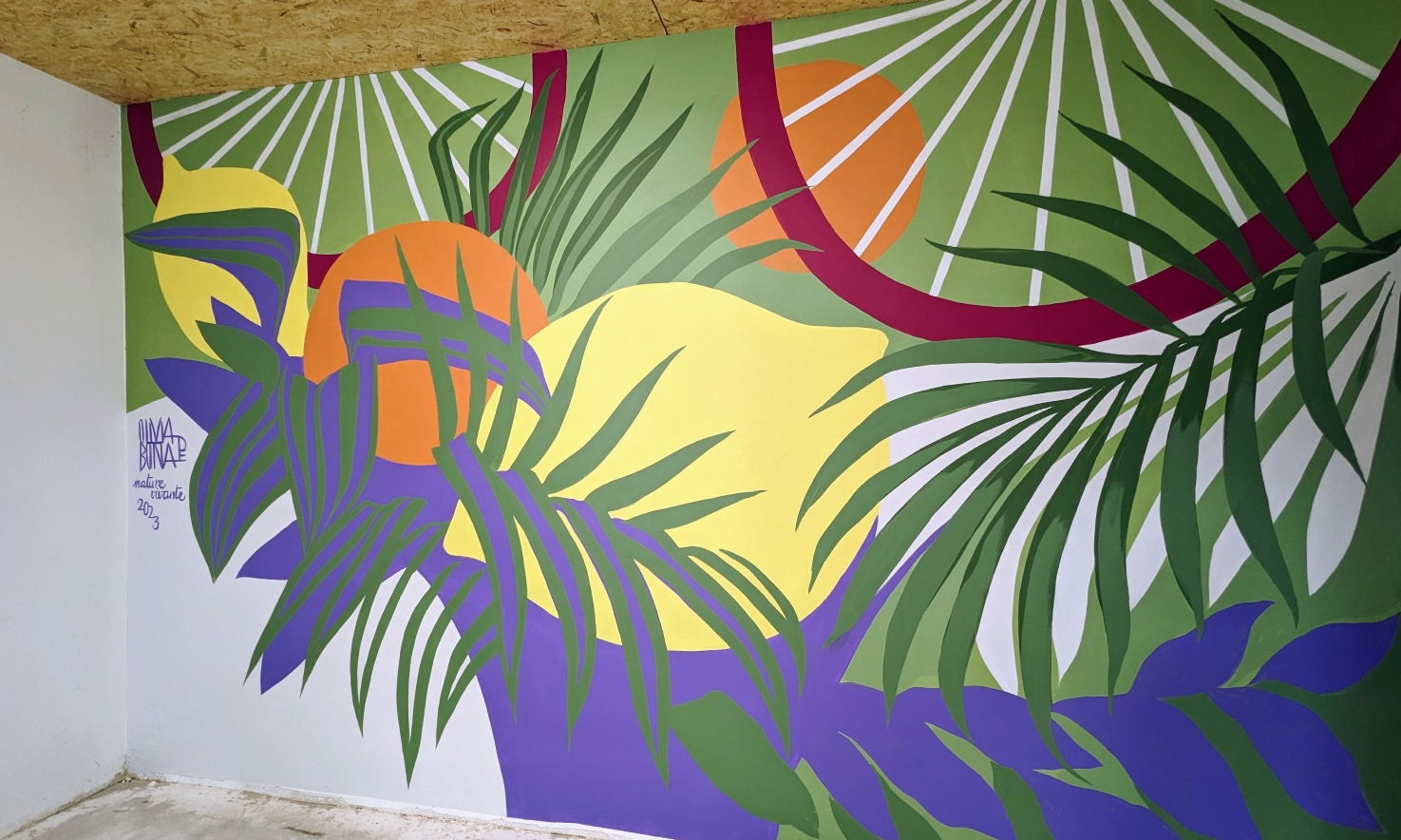 Photo illustrative d'une fresque